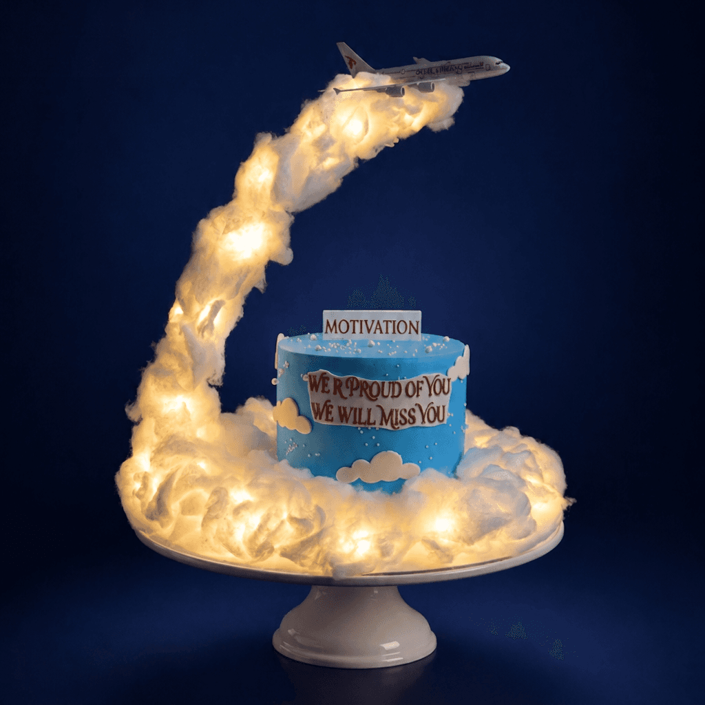 3D Main Character Takeoff Cake