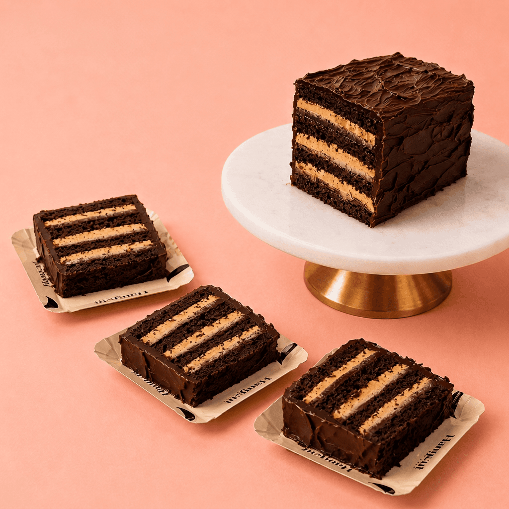 London Viral Chocolate Opera Cake
