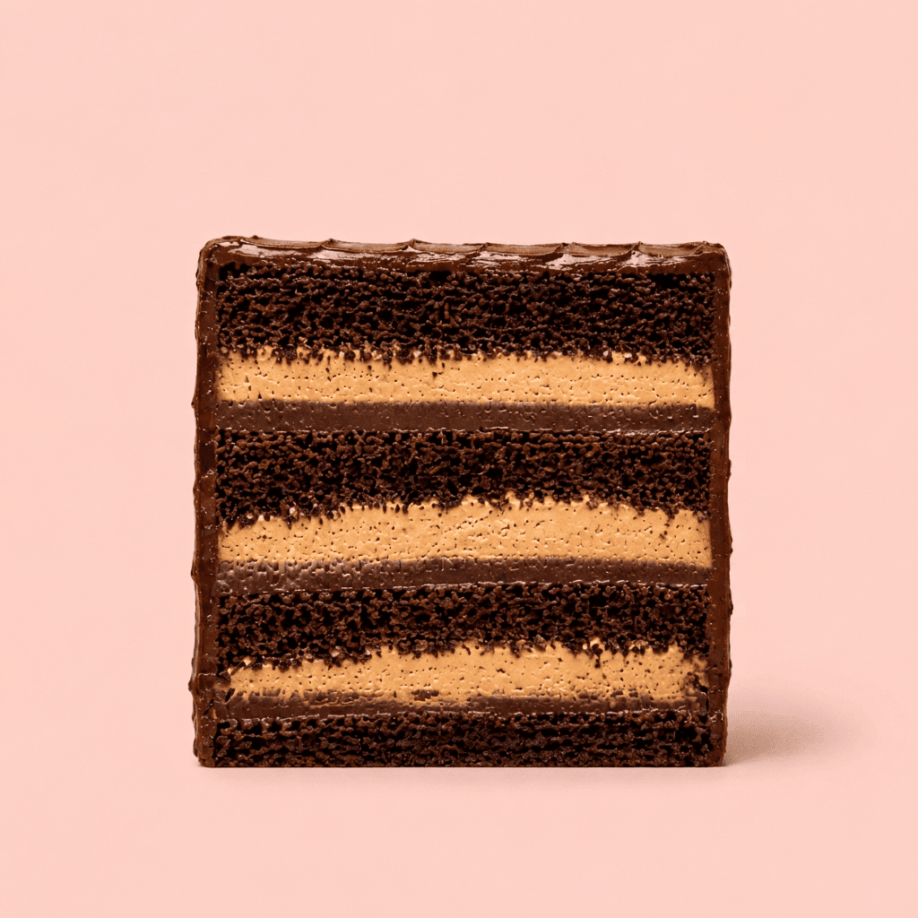London Viral Chocolate Opera Slice