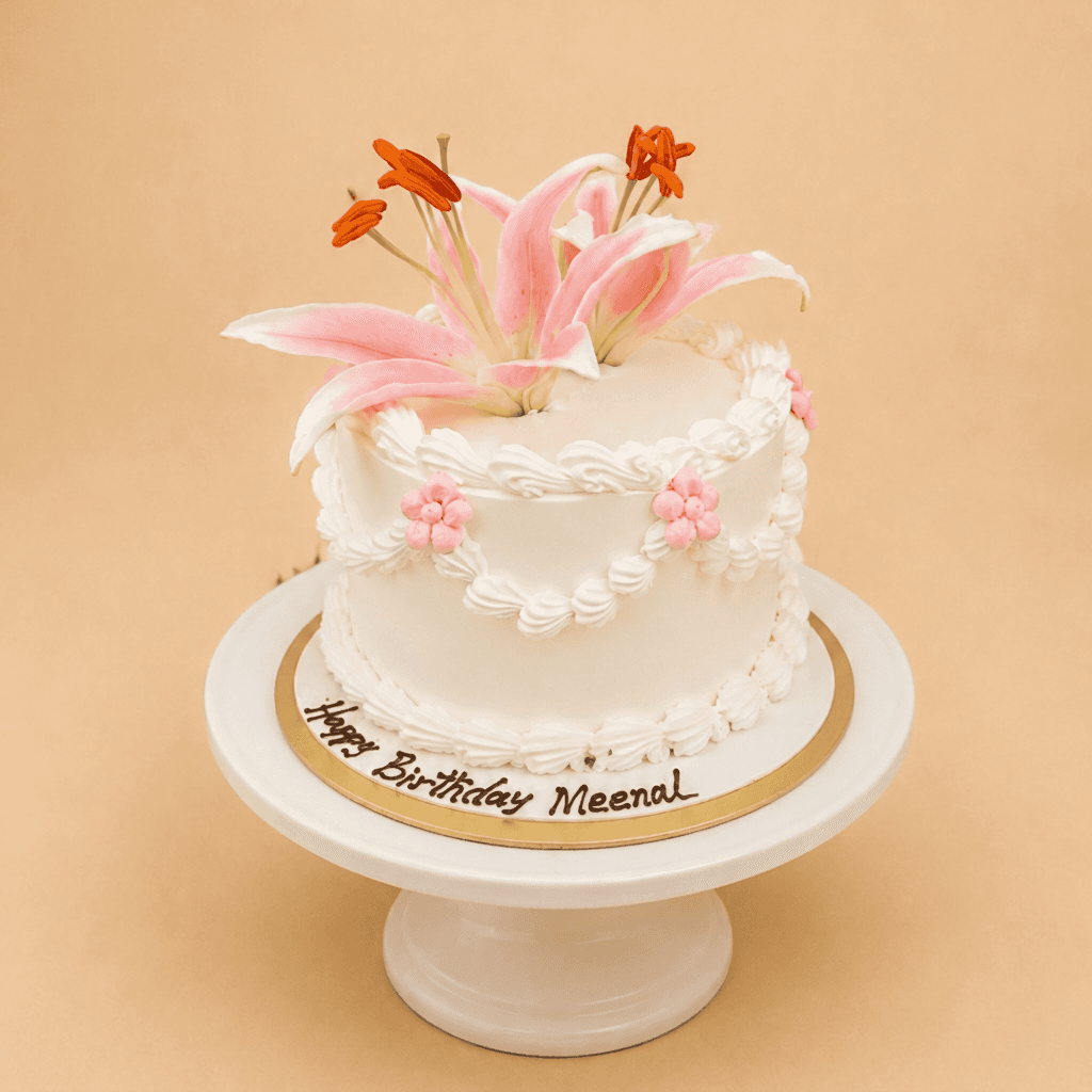 Pretty Lily Cake