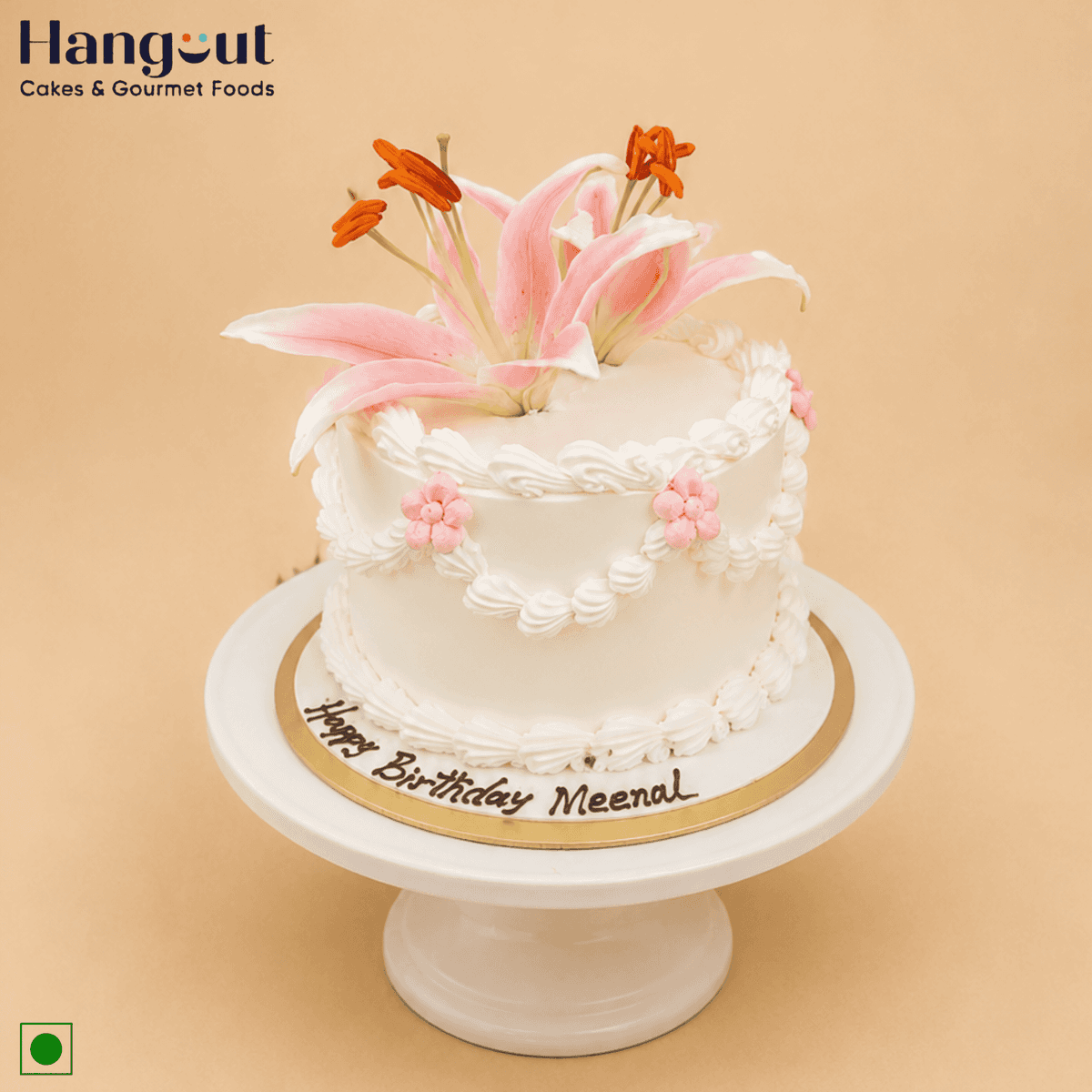 Pretty Lily Cake