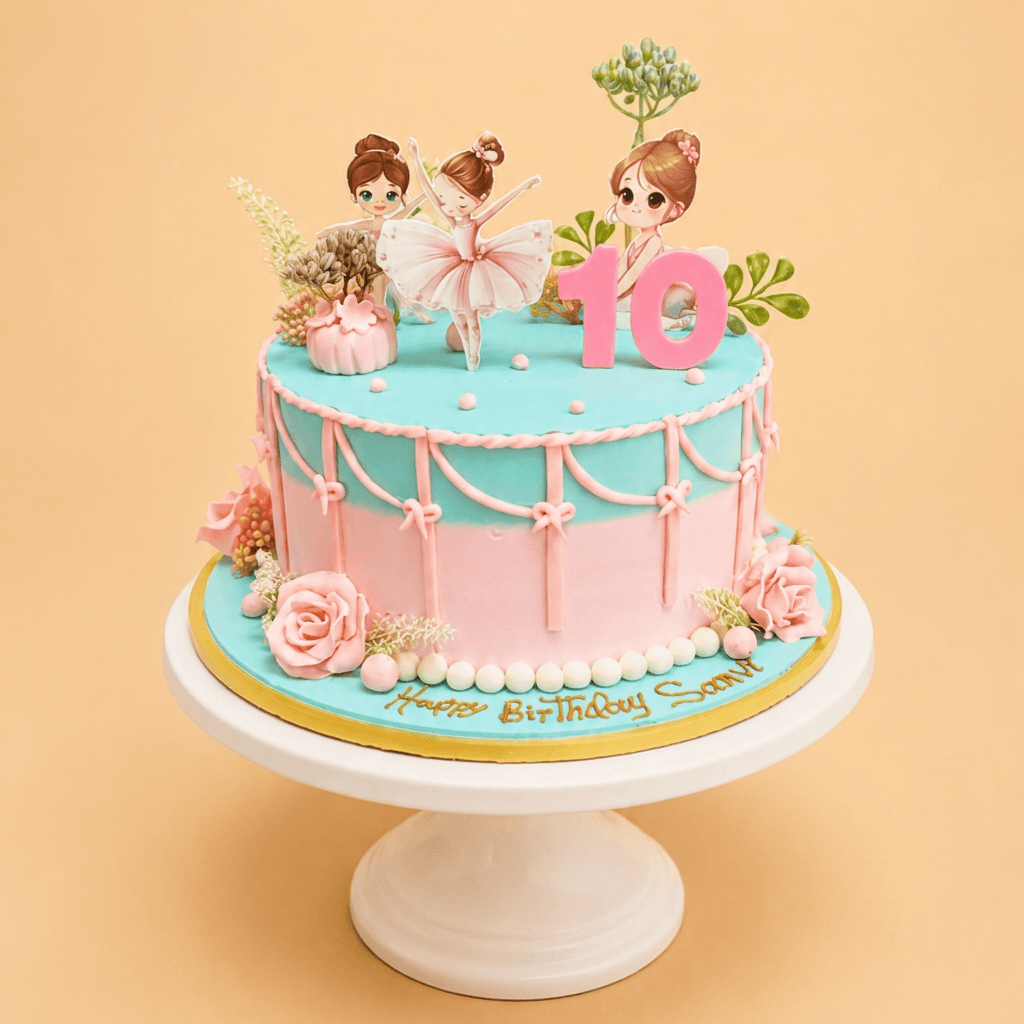 Balletcore Cake