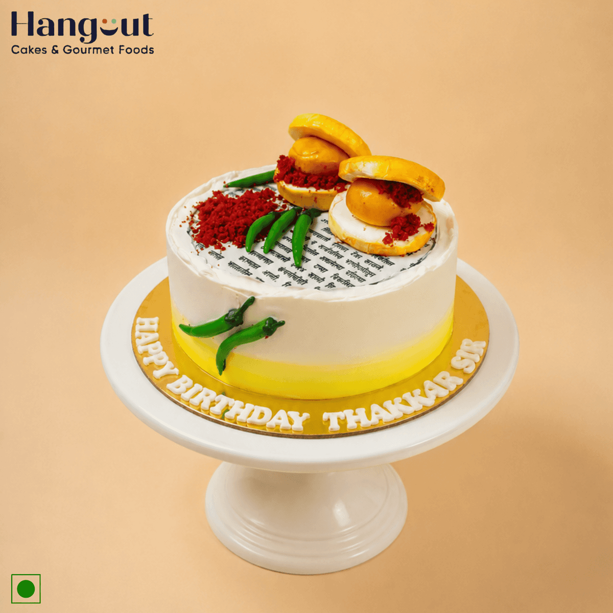 Mumbai Vada Pav Cake
