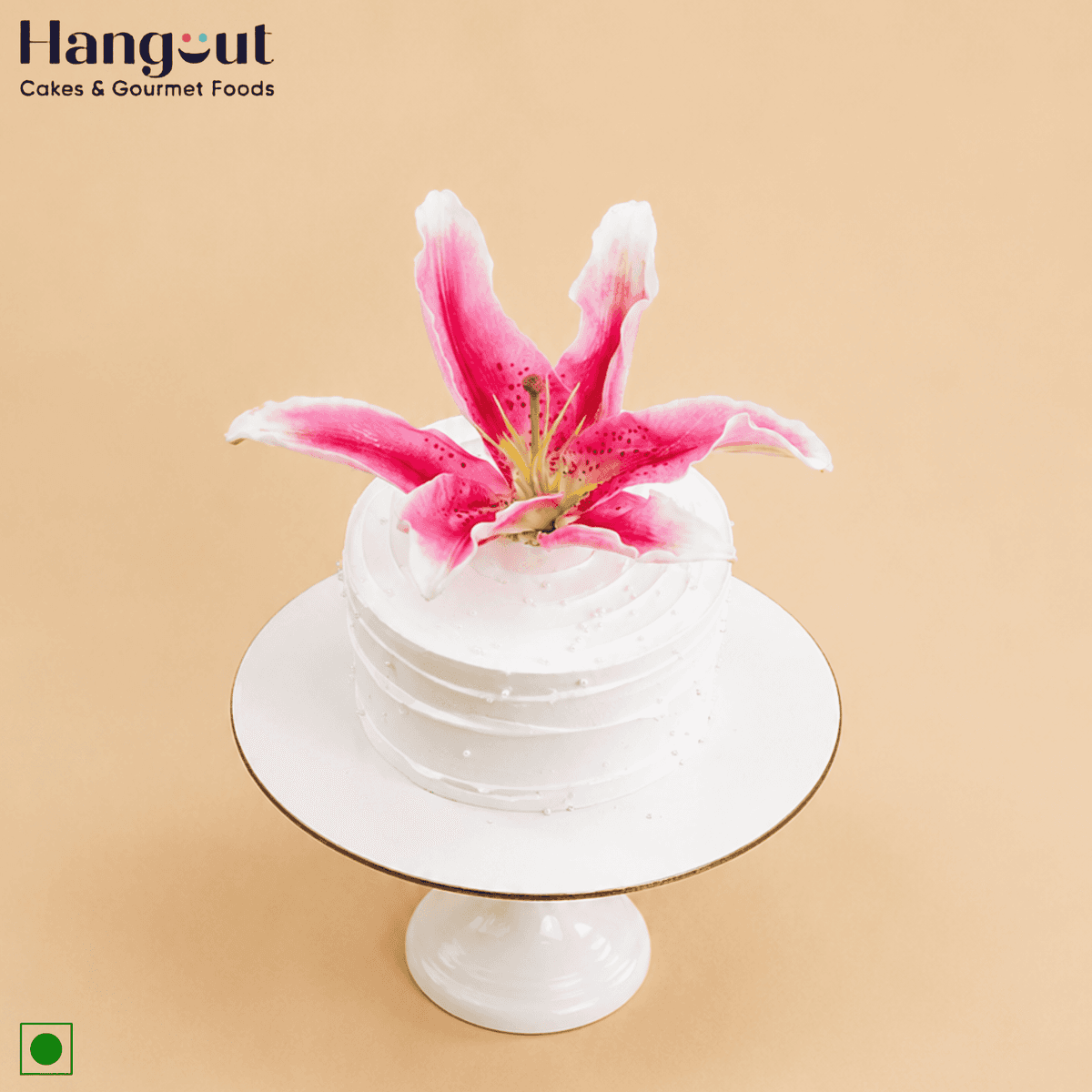 White Lily Cake