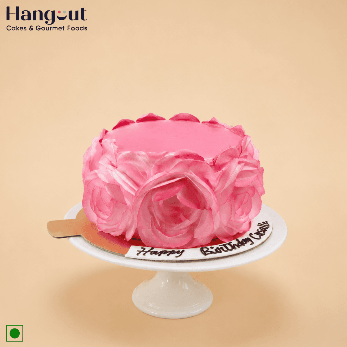 Wafer Flower Cake