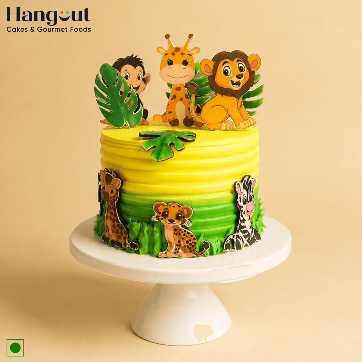 Safari Smiles Cake