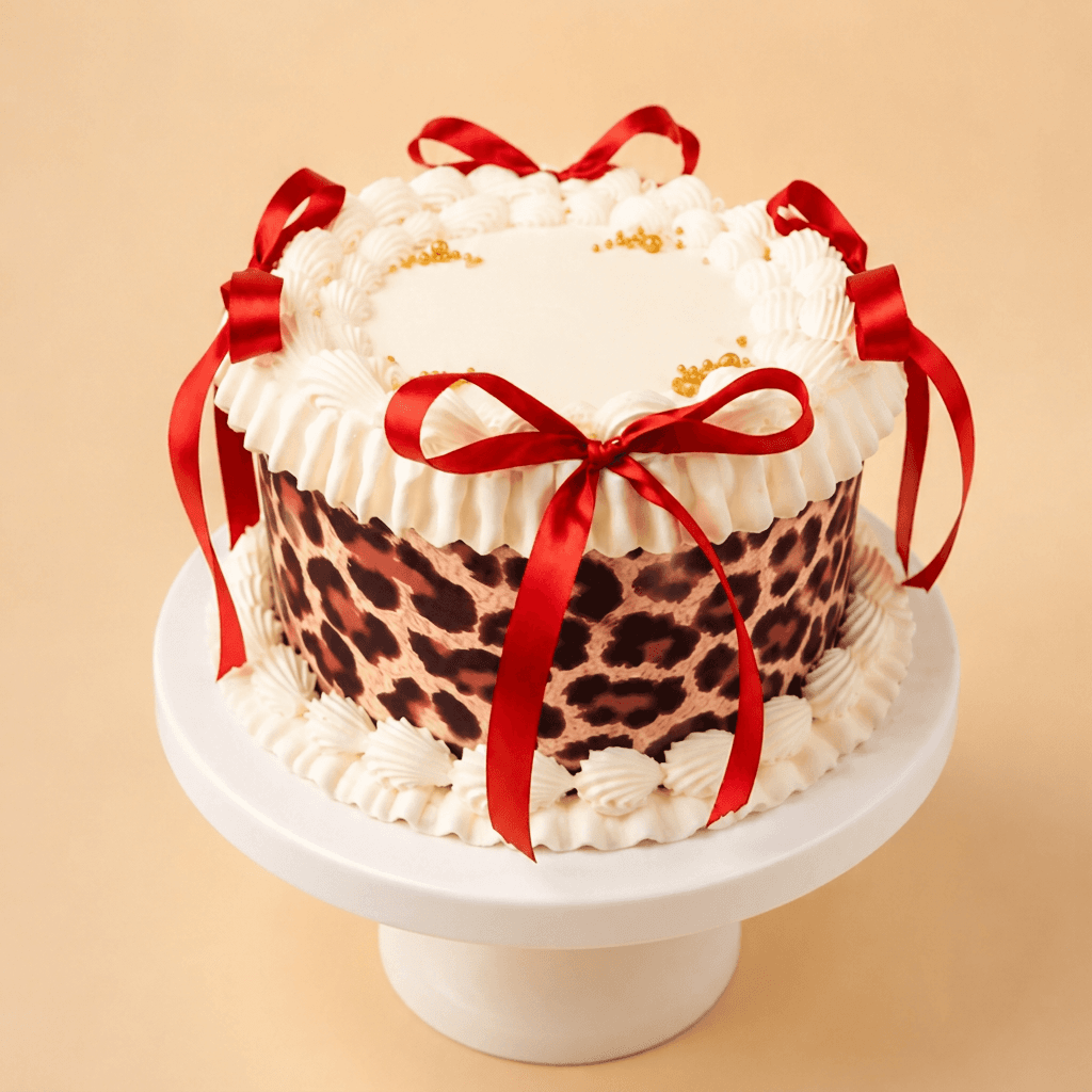 Cherry Wild Bow Cake