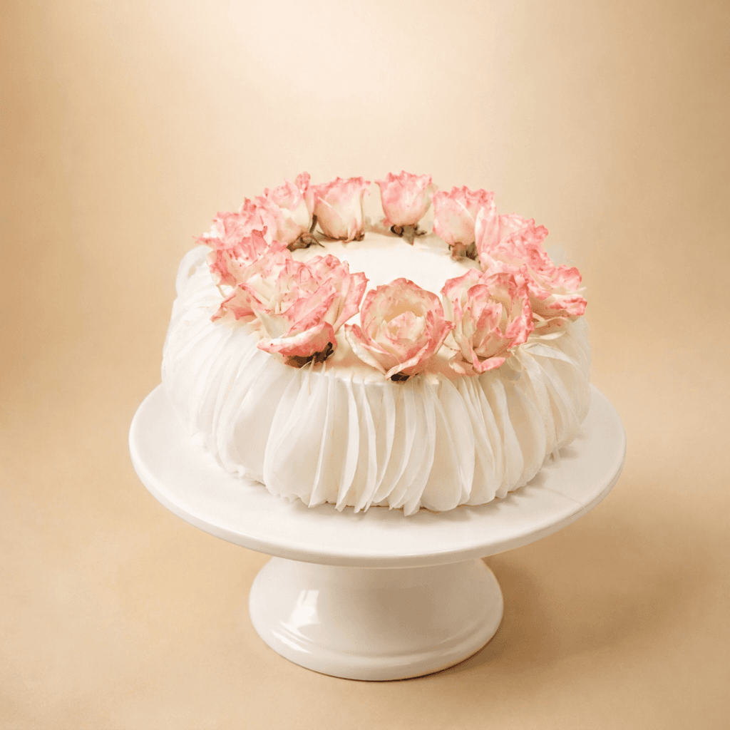 Rose Ruffle Cake
