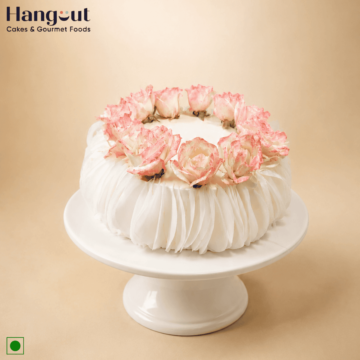 Rose Ruffle Cake