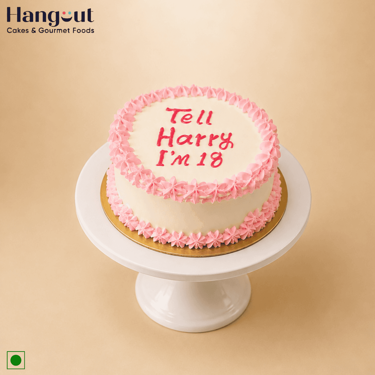 Tell Harry I’m 18 Cake
