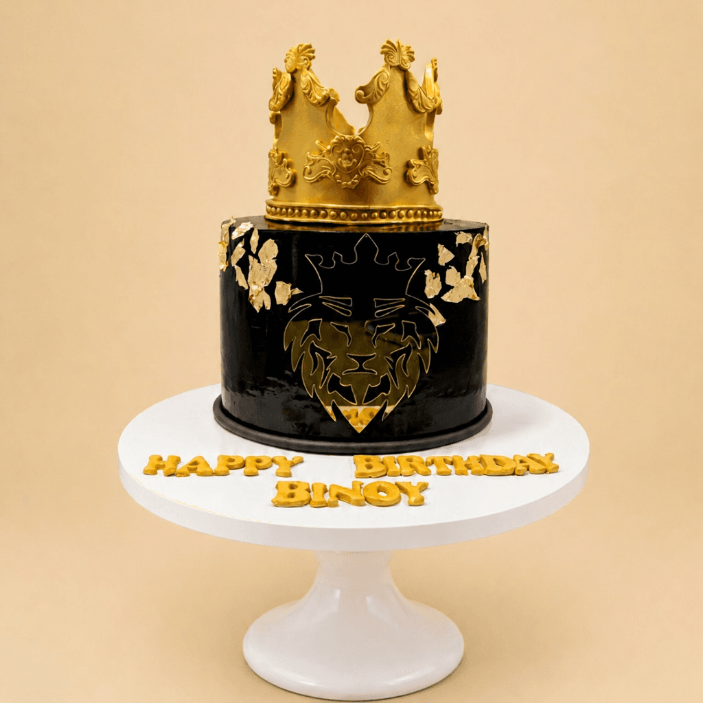Lion Crown Cake