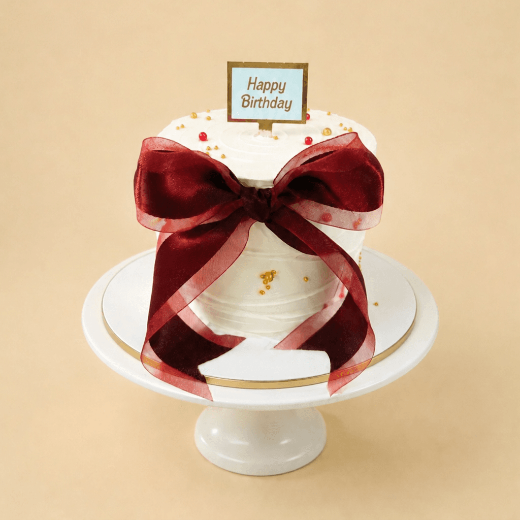 Cherry Wrapped Cake