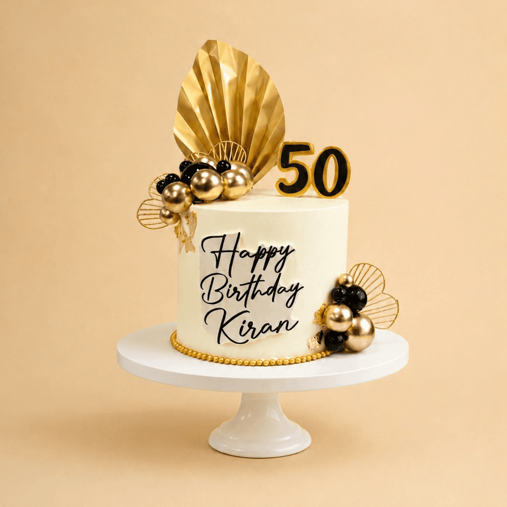 The Golden Chapter Cake