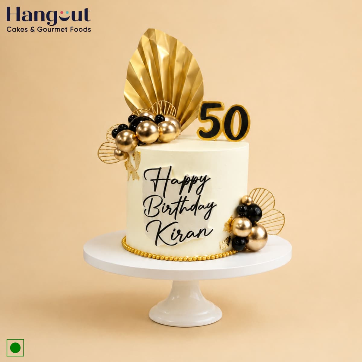 The Golden Chapter Cake