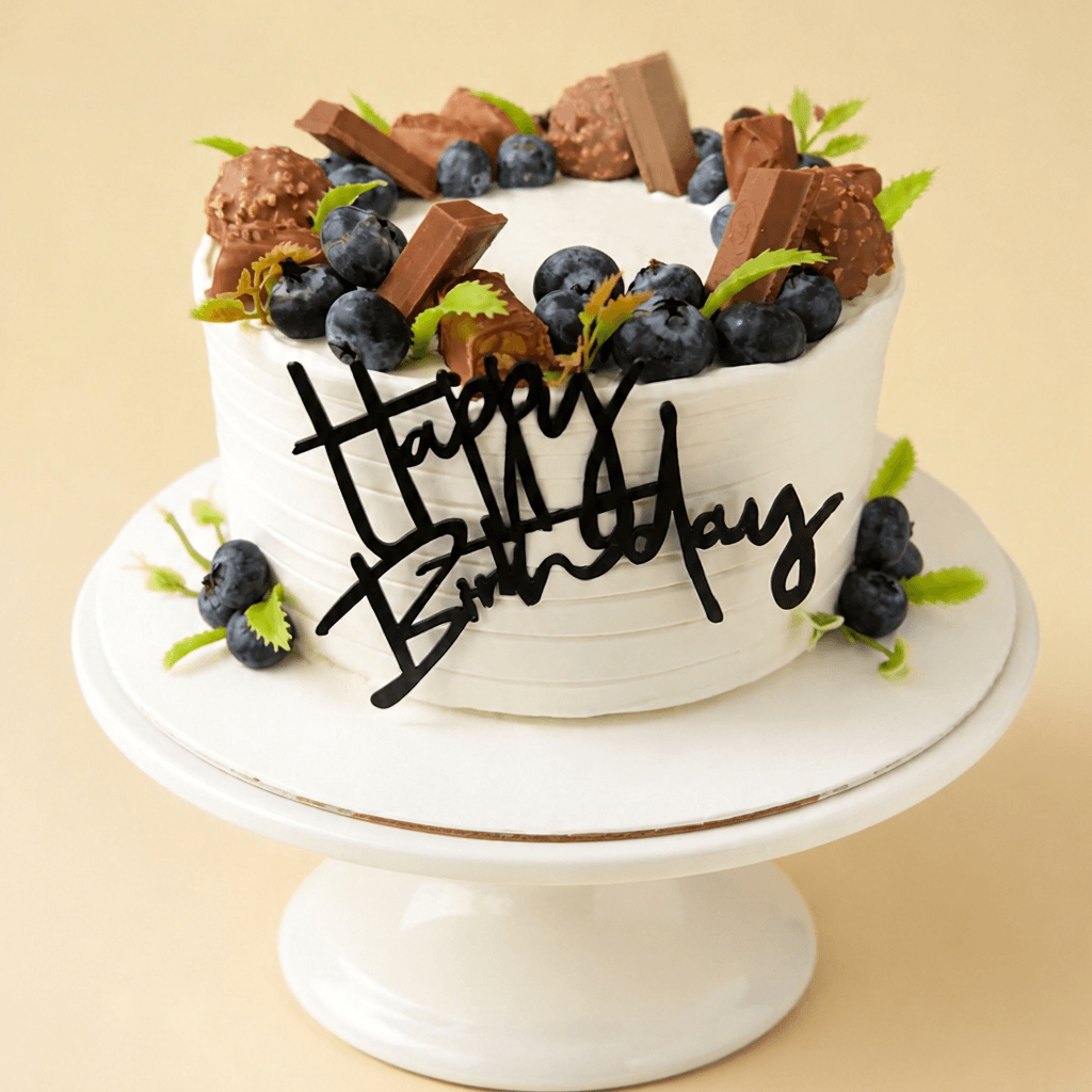 Blueberry Choco Bliss Cake