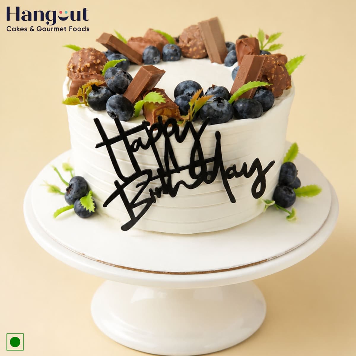Blueberry Choco Bliss Cake