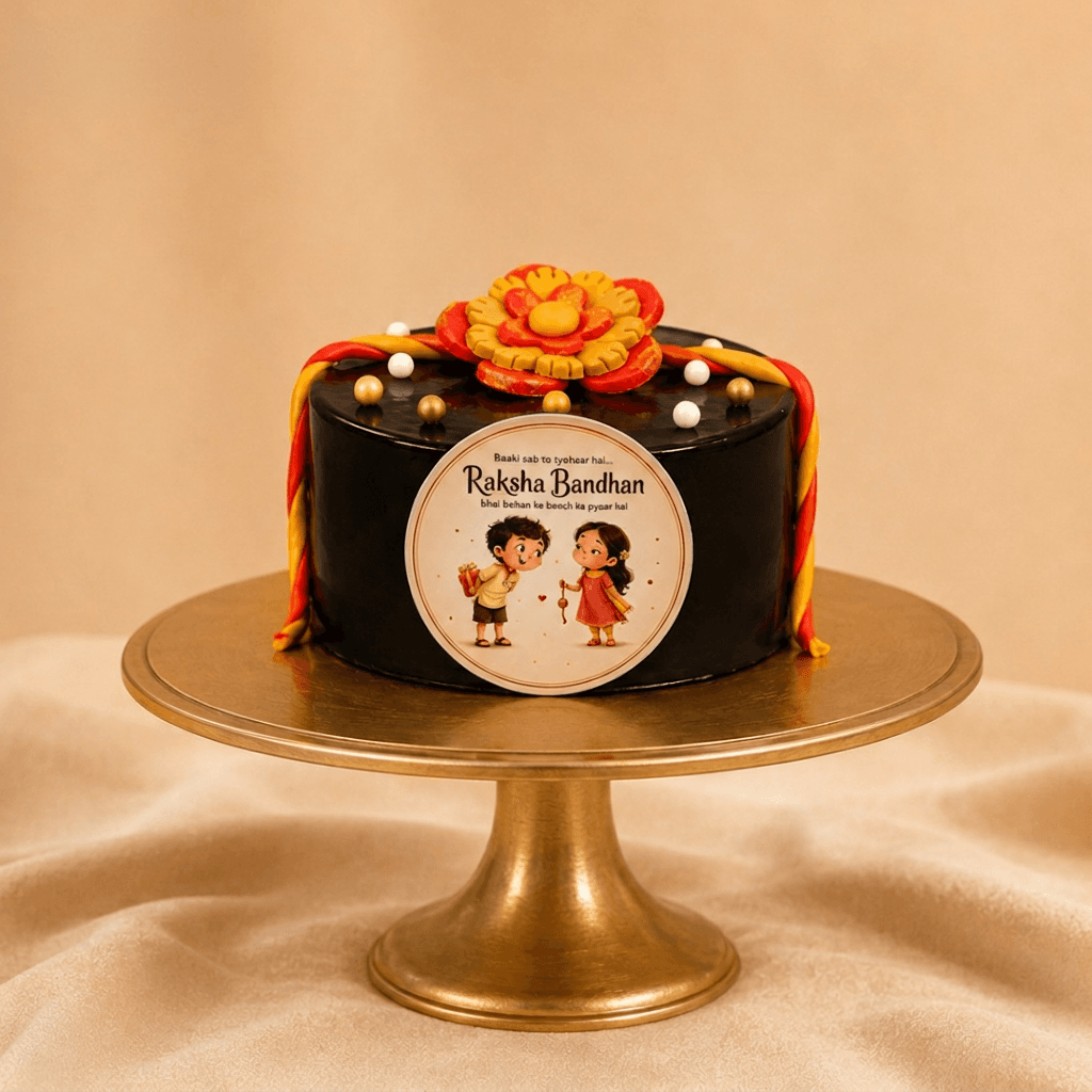 Raksha Bandhan Special Dutch Truffle Bento Cake