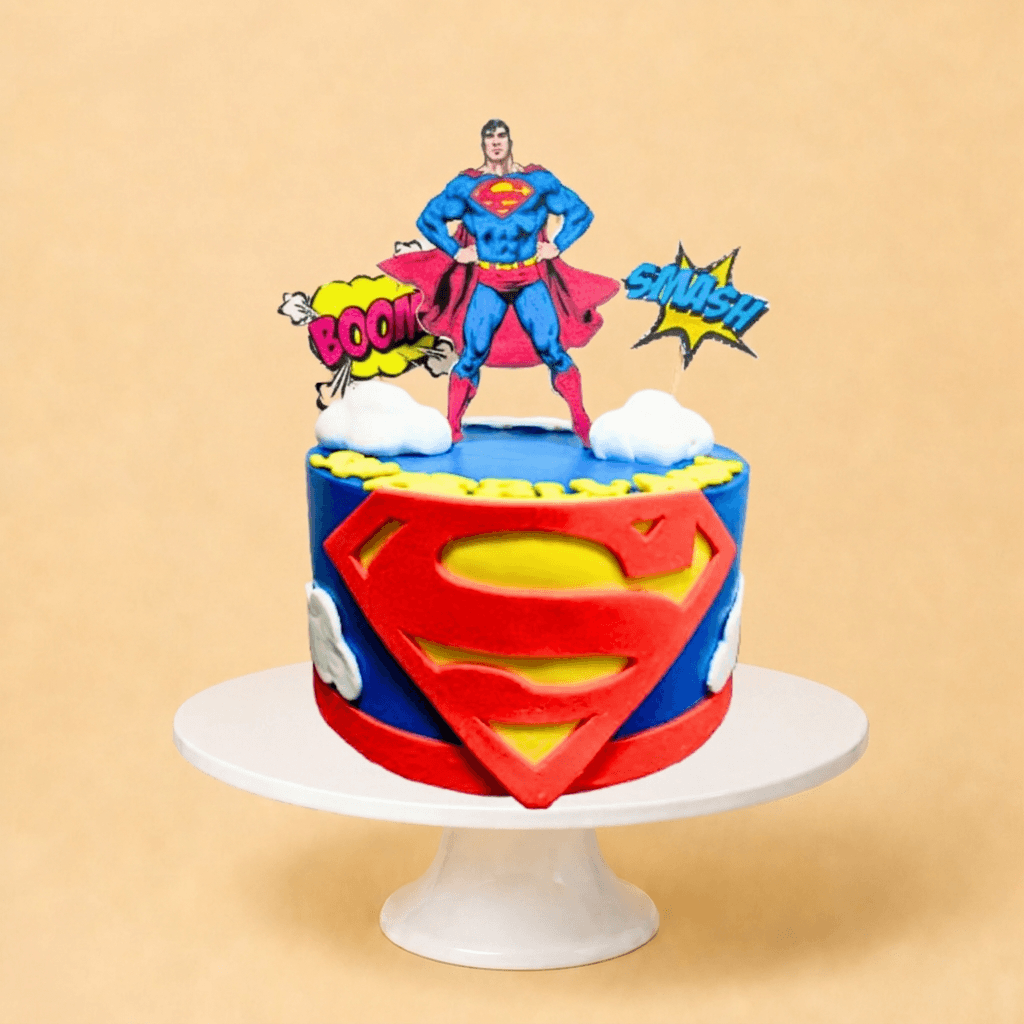 Superman Supremacy Cake