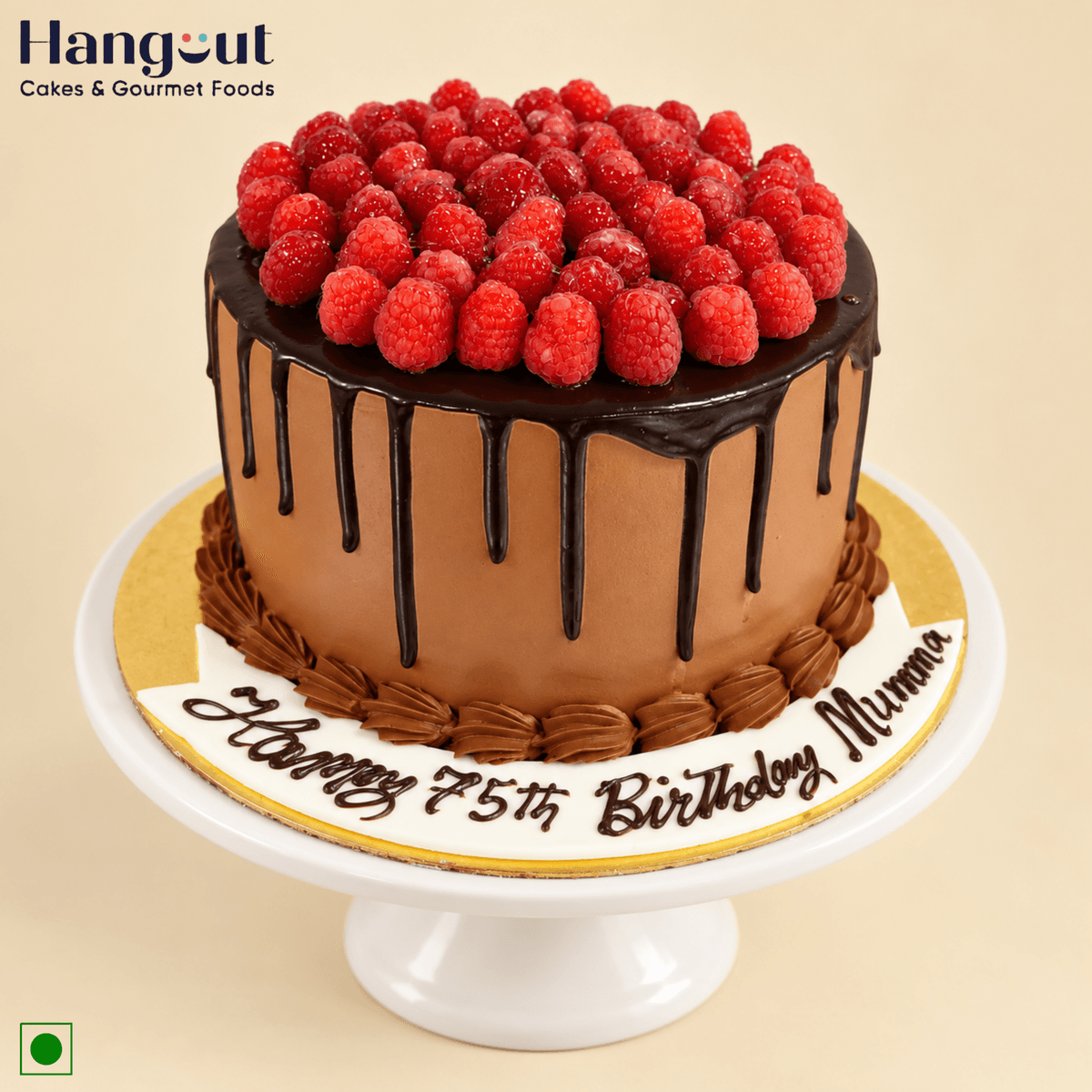 Raspberry Chocolate Drip Cake