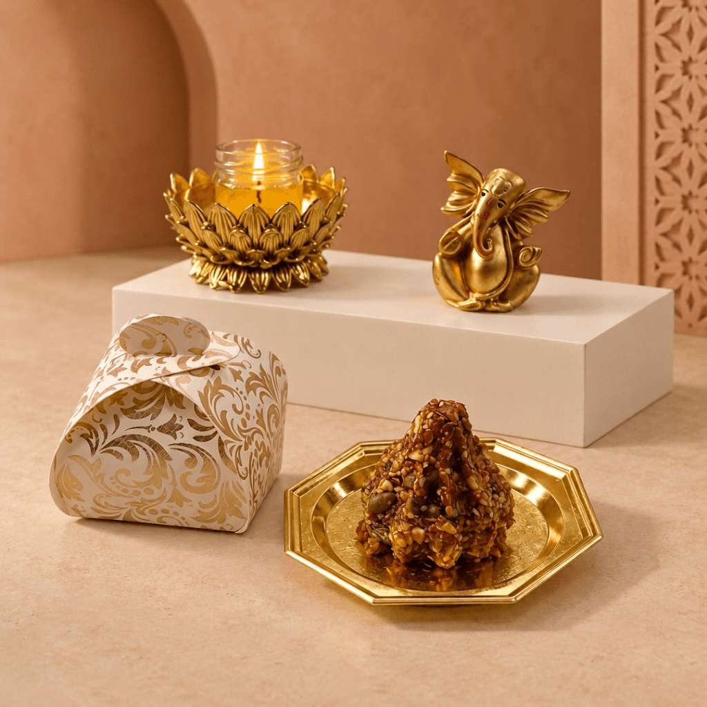 Sugar-Free Nutty Bliss Bar Modak
