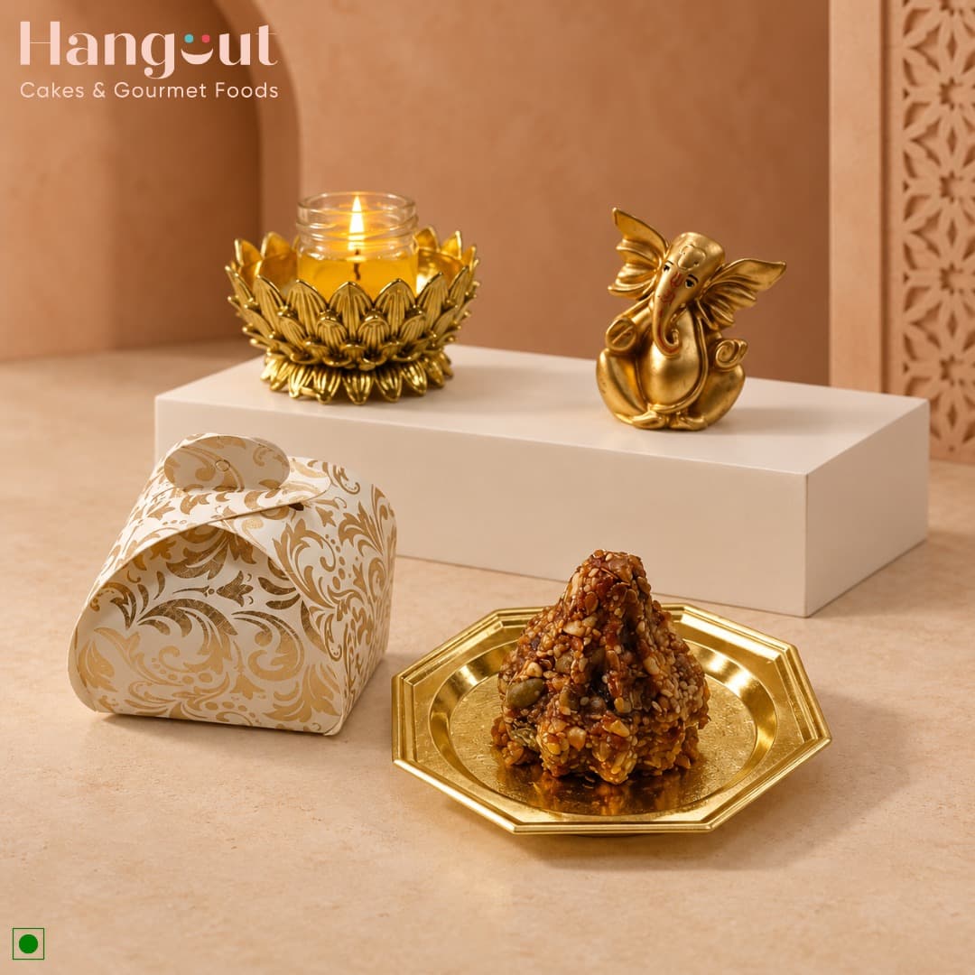 Sugar-Free Nutty Bliss Bar Modak