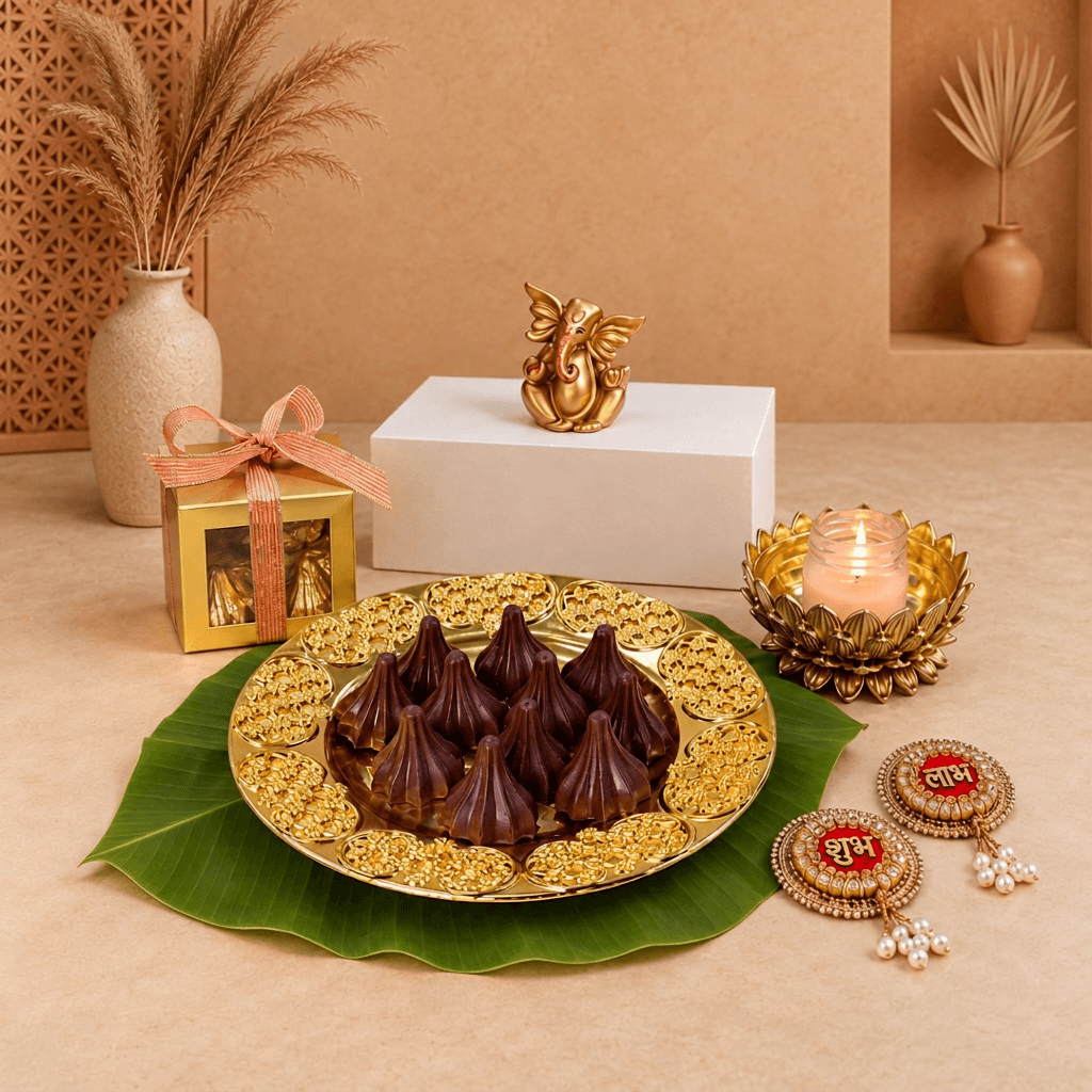 Dark Chocolate Modaks (1 KG)