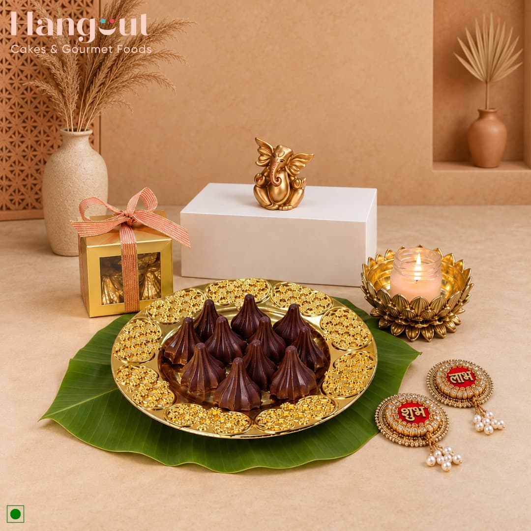 Choco Orange Modak Bliss Box