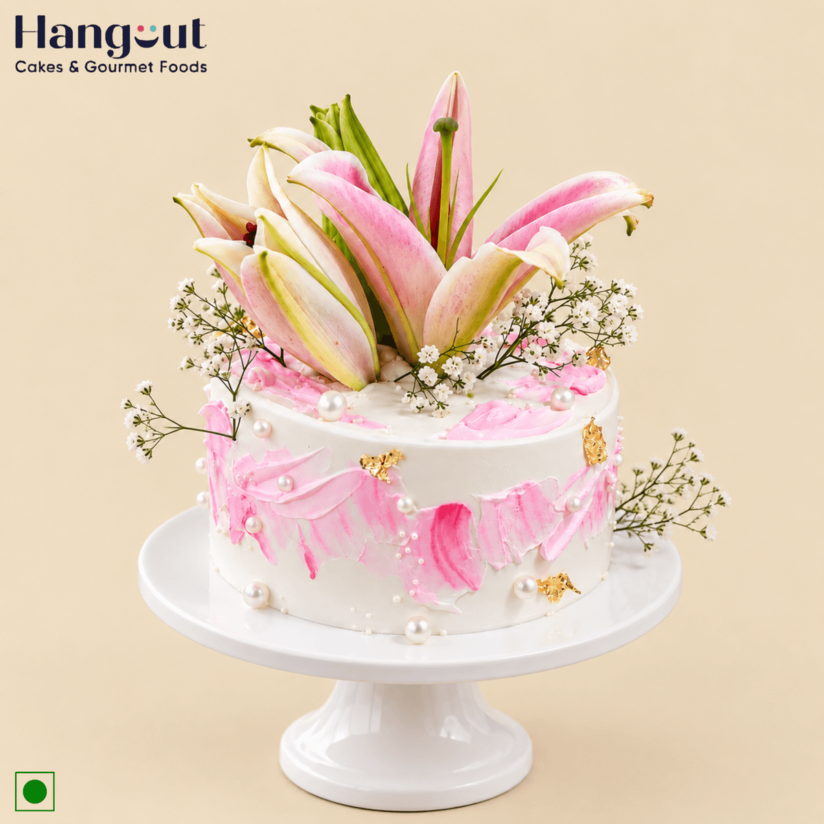 Floral Cocktail Cake
