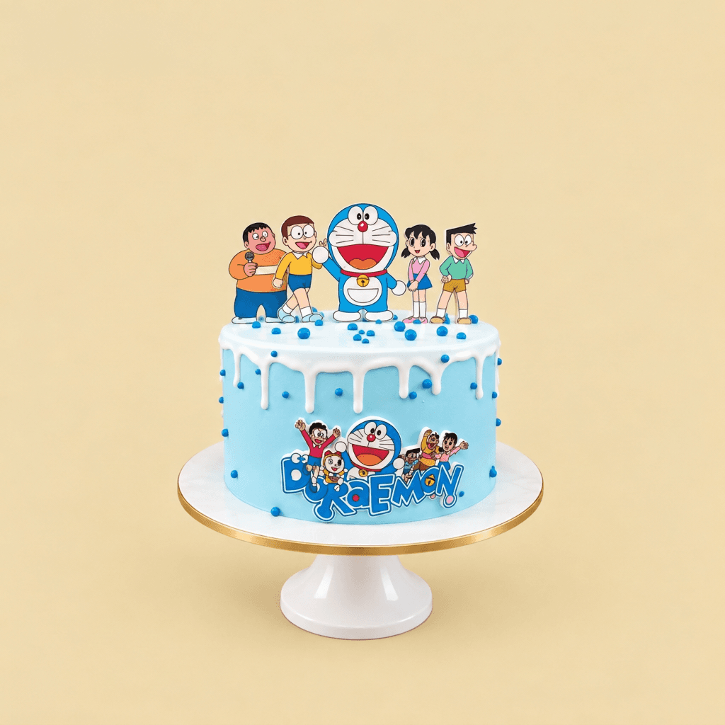 Doraemon & Friends Adventure Cake