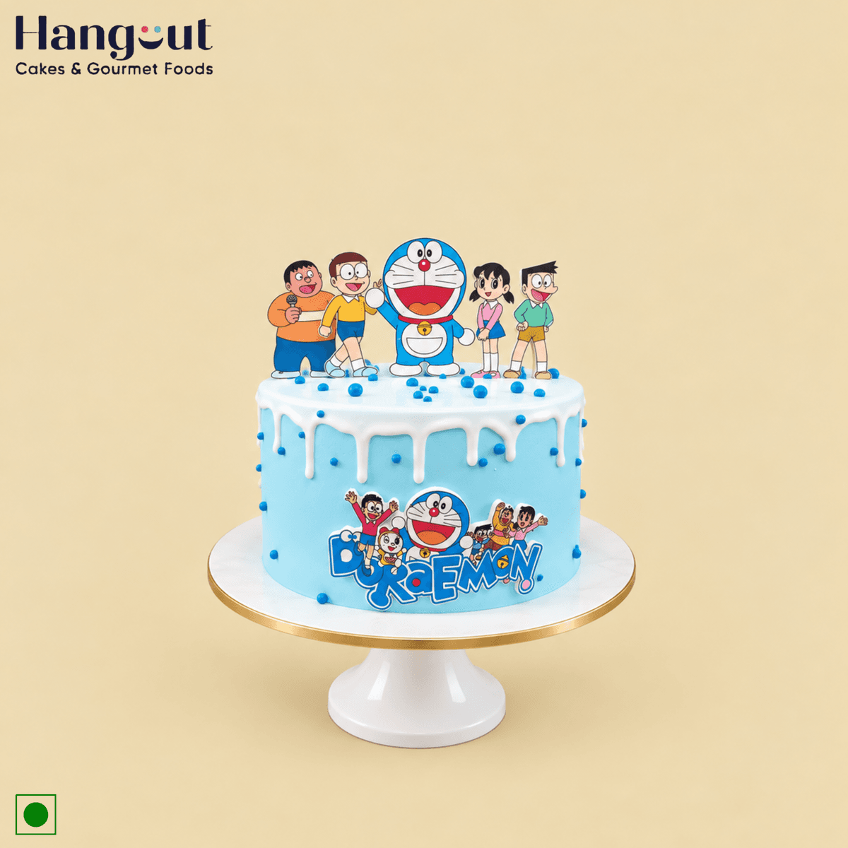 Doraemon & Friends Adventure Cake
