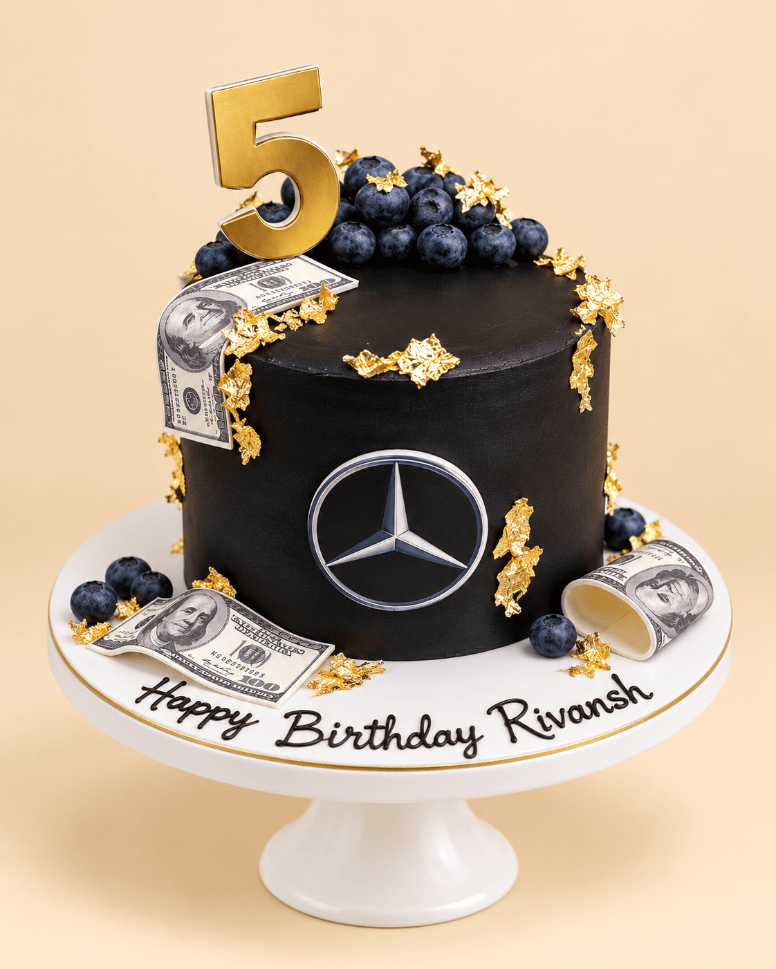 Luxury Drive Birthday Cake