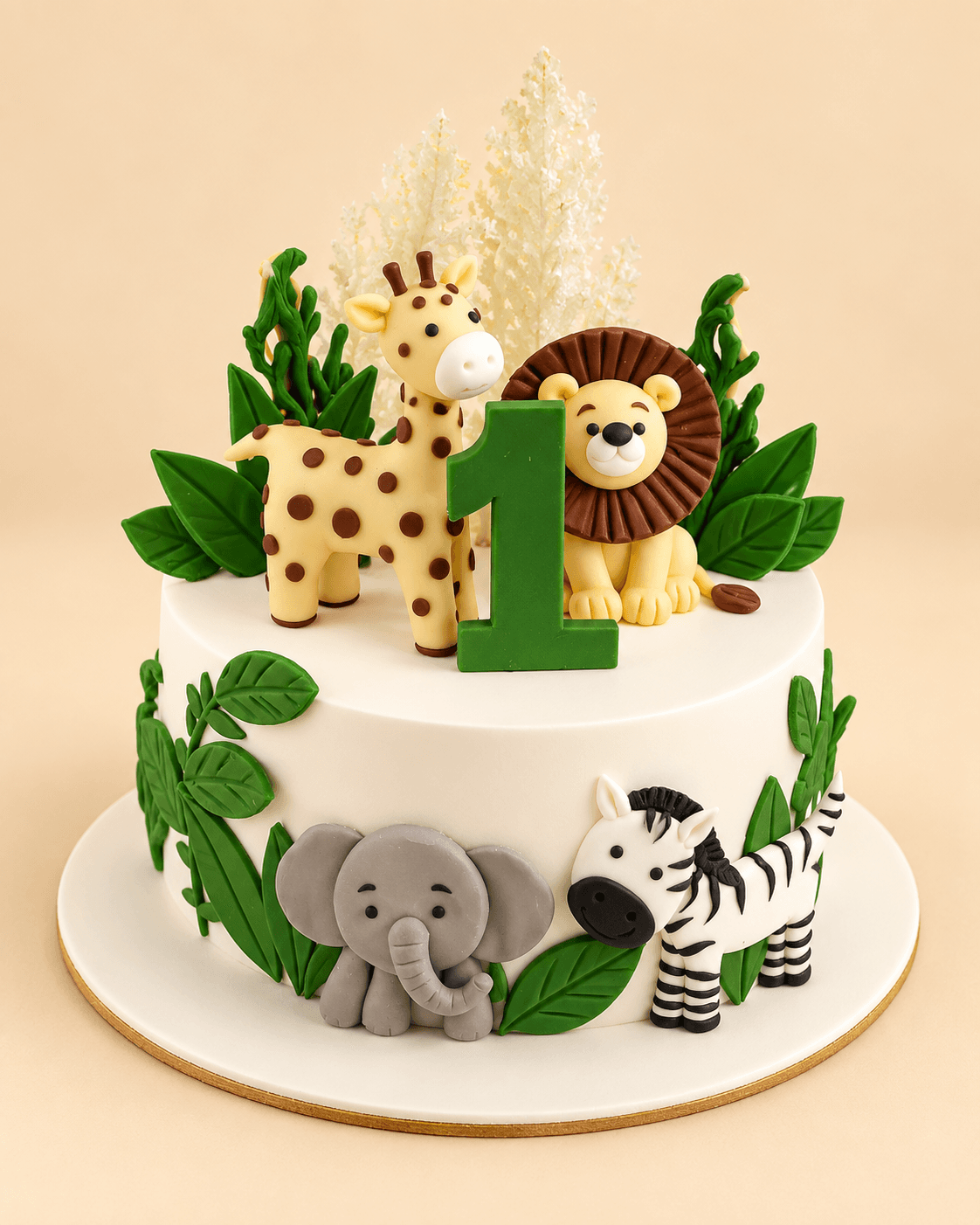 Safari Theme Cake
