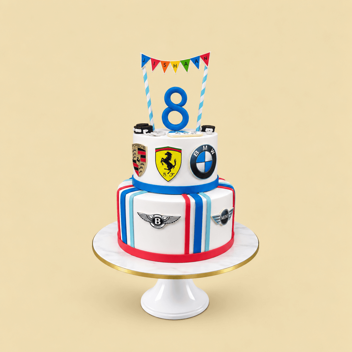 Happy Wheels Cake
