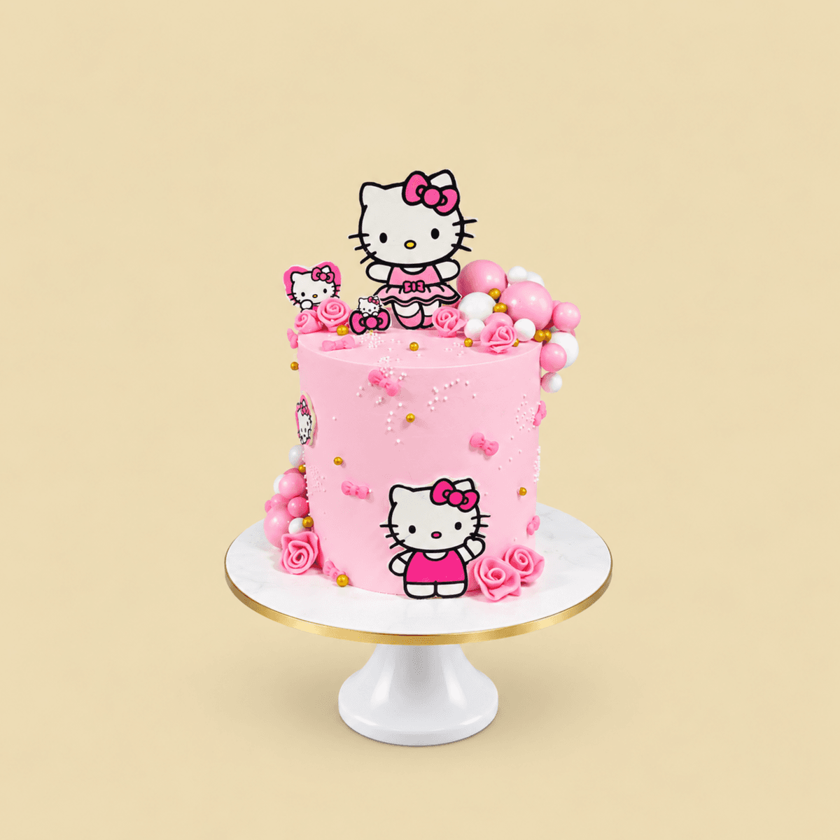 Hello Kitty Pink Party Cake