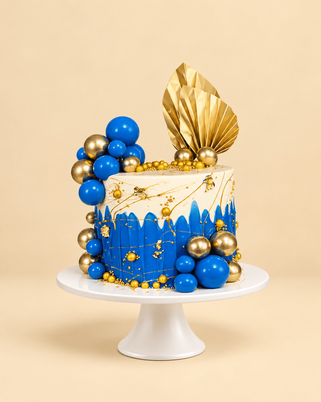 Blue Royale Celebration Cake