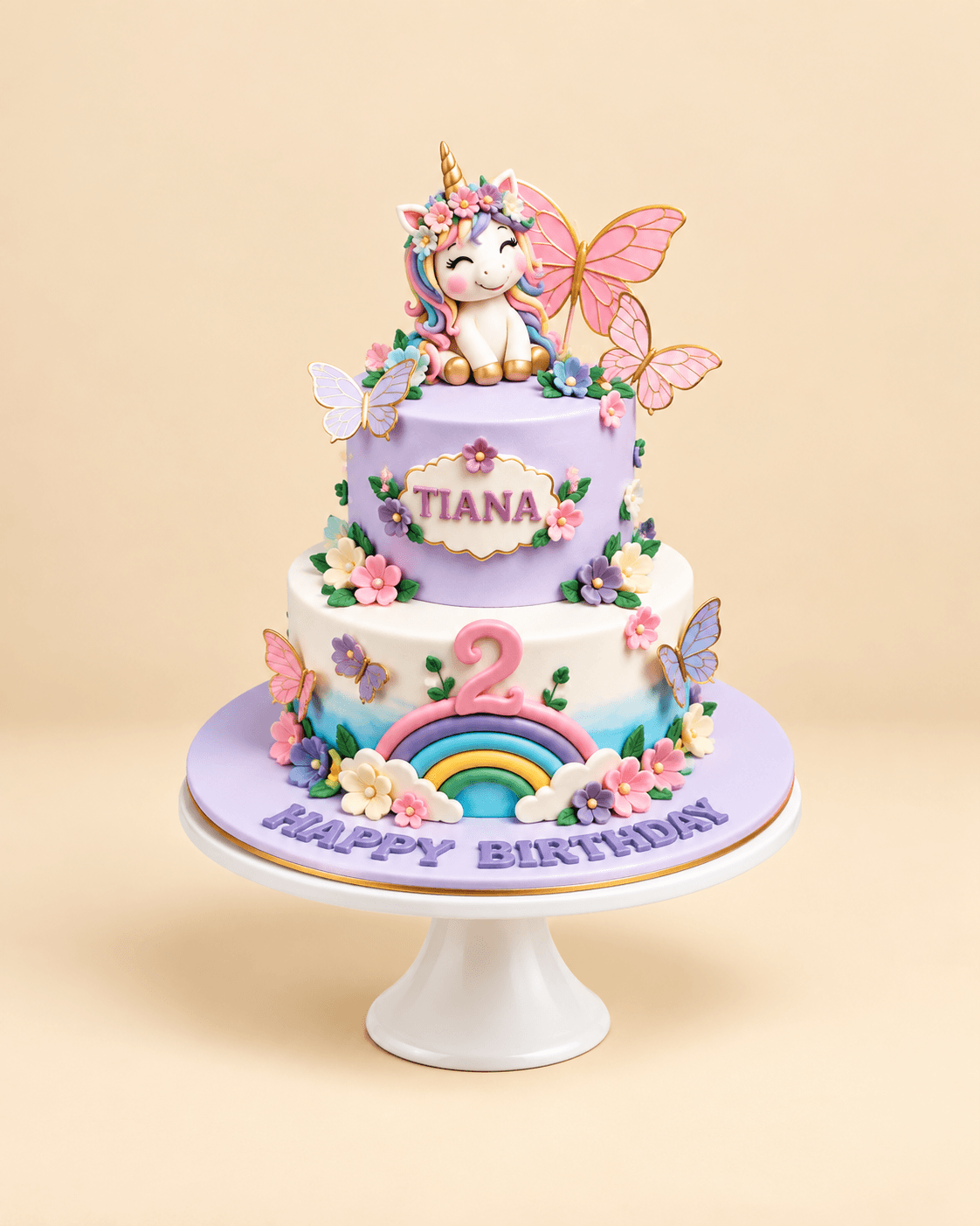 Pastel Fairytale Cake