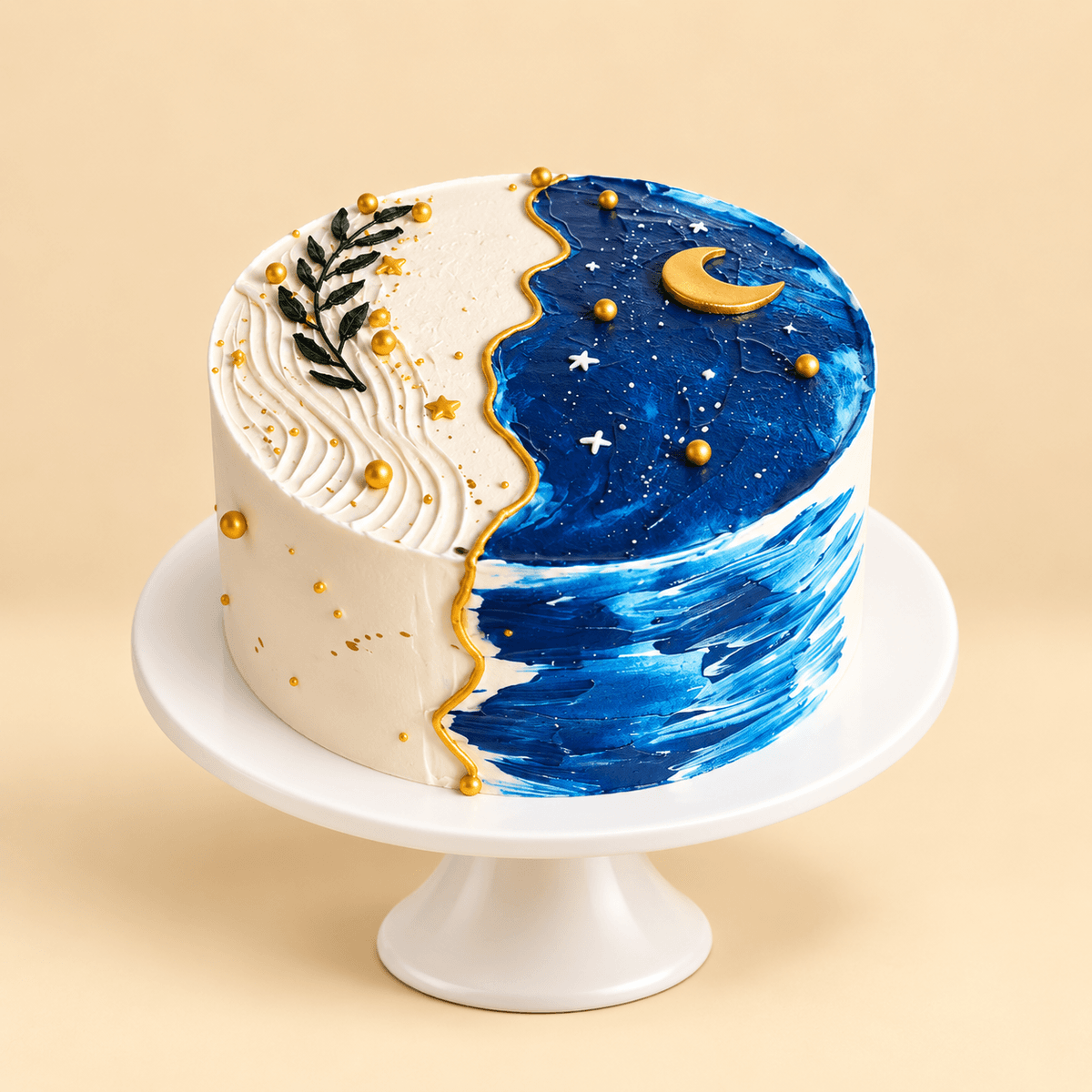 Midnight Moon Cake