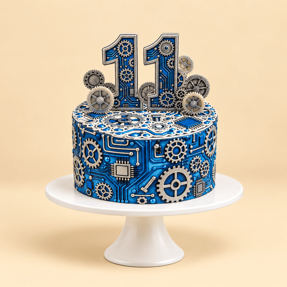 Tech Gear Celebration Cake