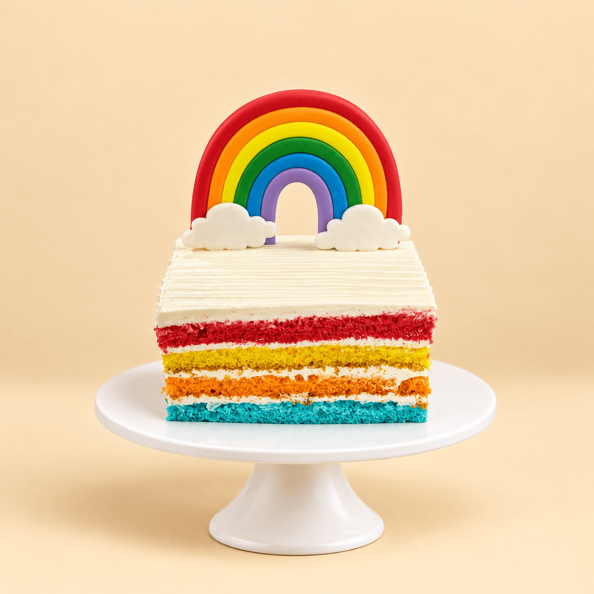 Rainbow Joy Cake