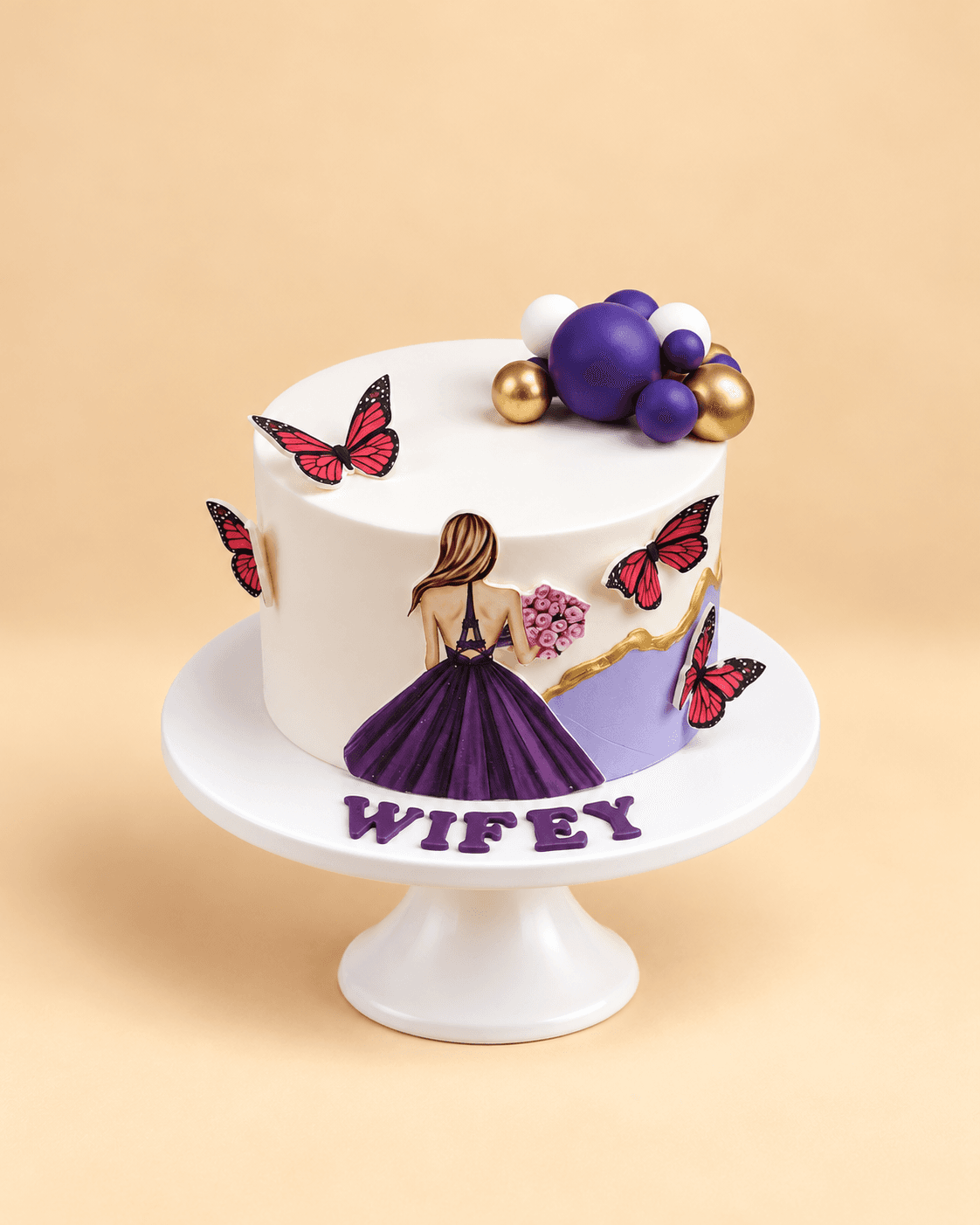 Butterfly Glam Cake