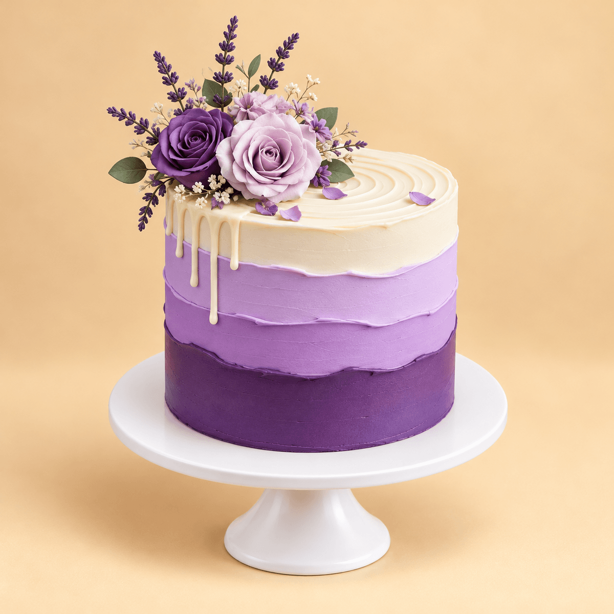 Lavender Bloom Cake