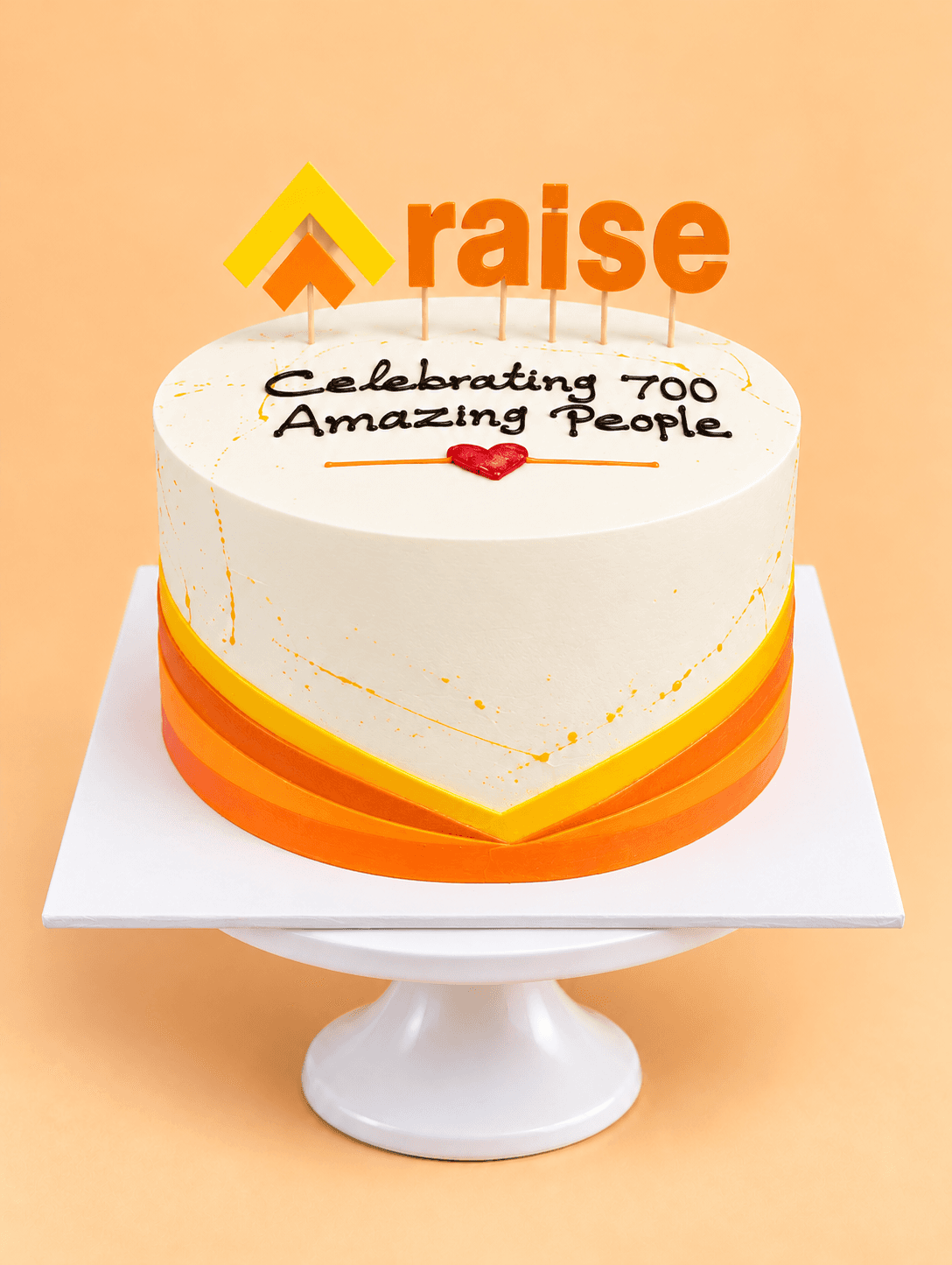 Corporate Growth Celebration Cake