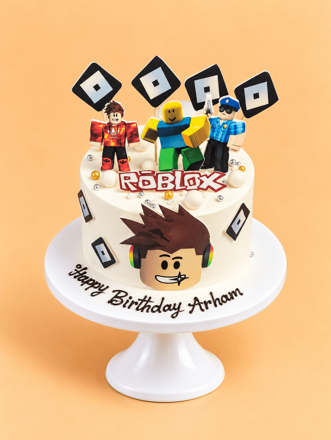 Roblox Gamer Adventure Cake