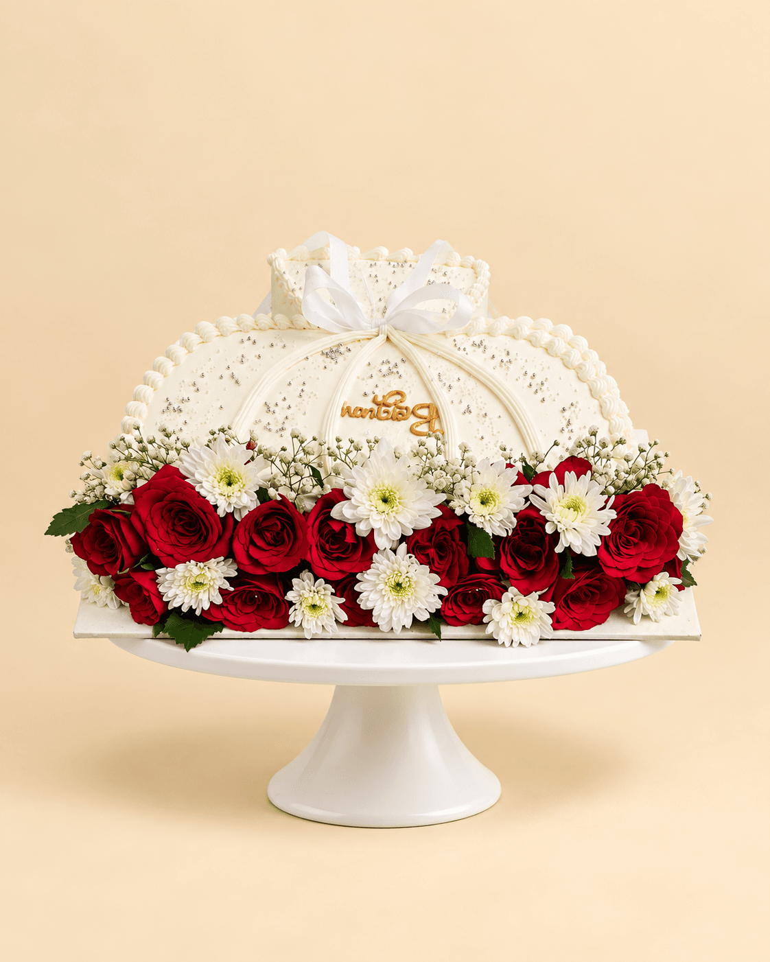 Floral Gift Elegance Cake