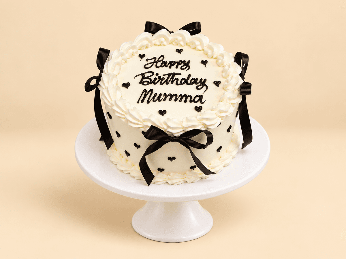 Mumma’s Classic Bow Cake
