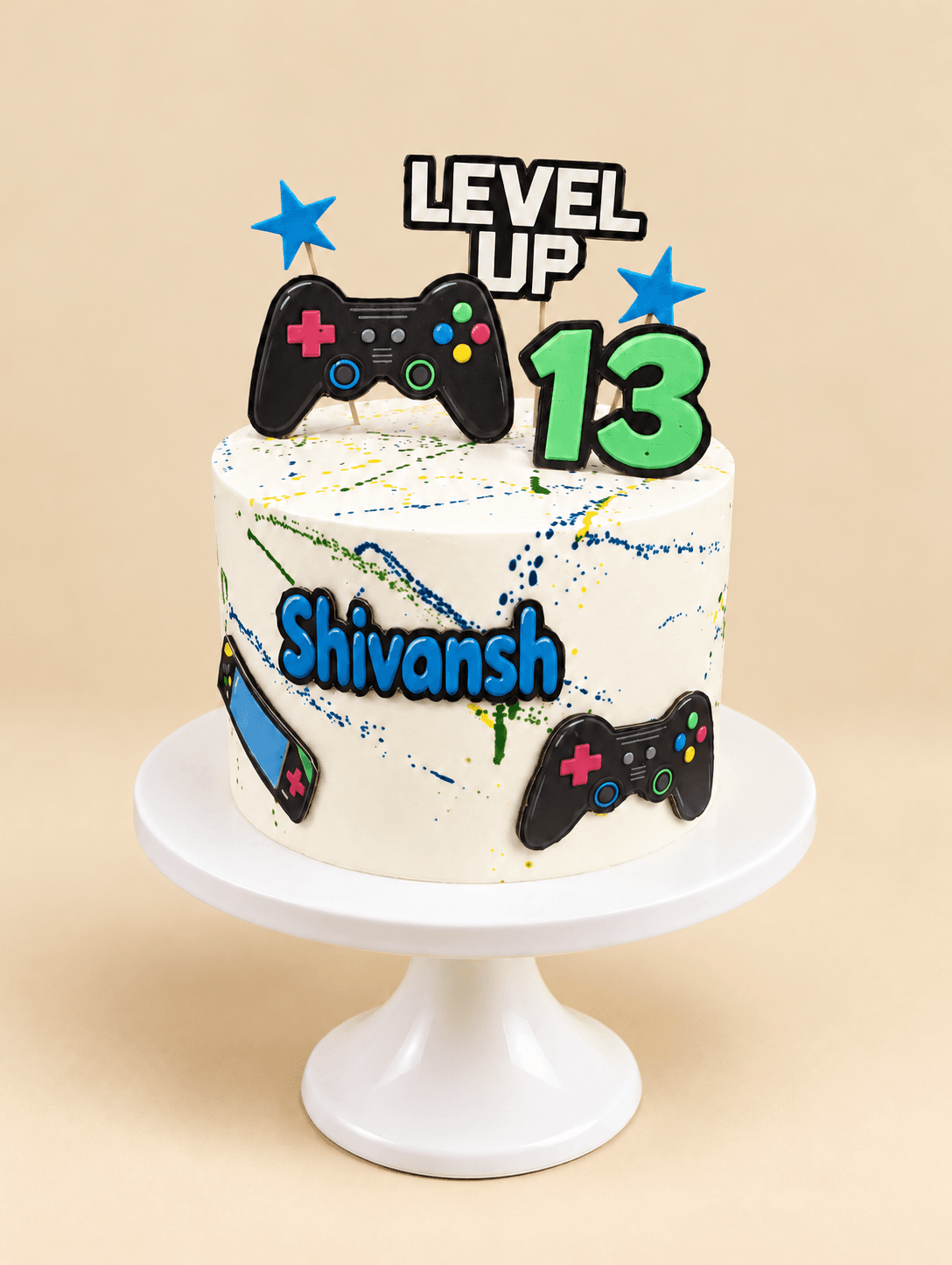 Level 13 Gamer Cake