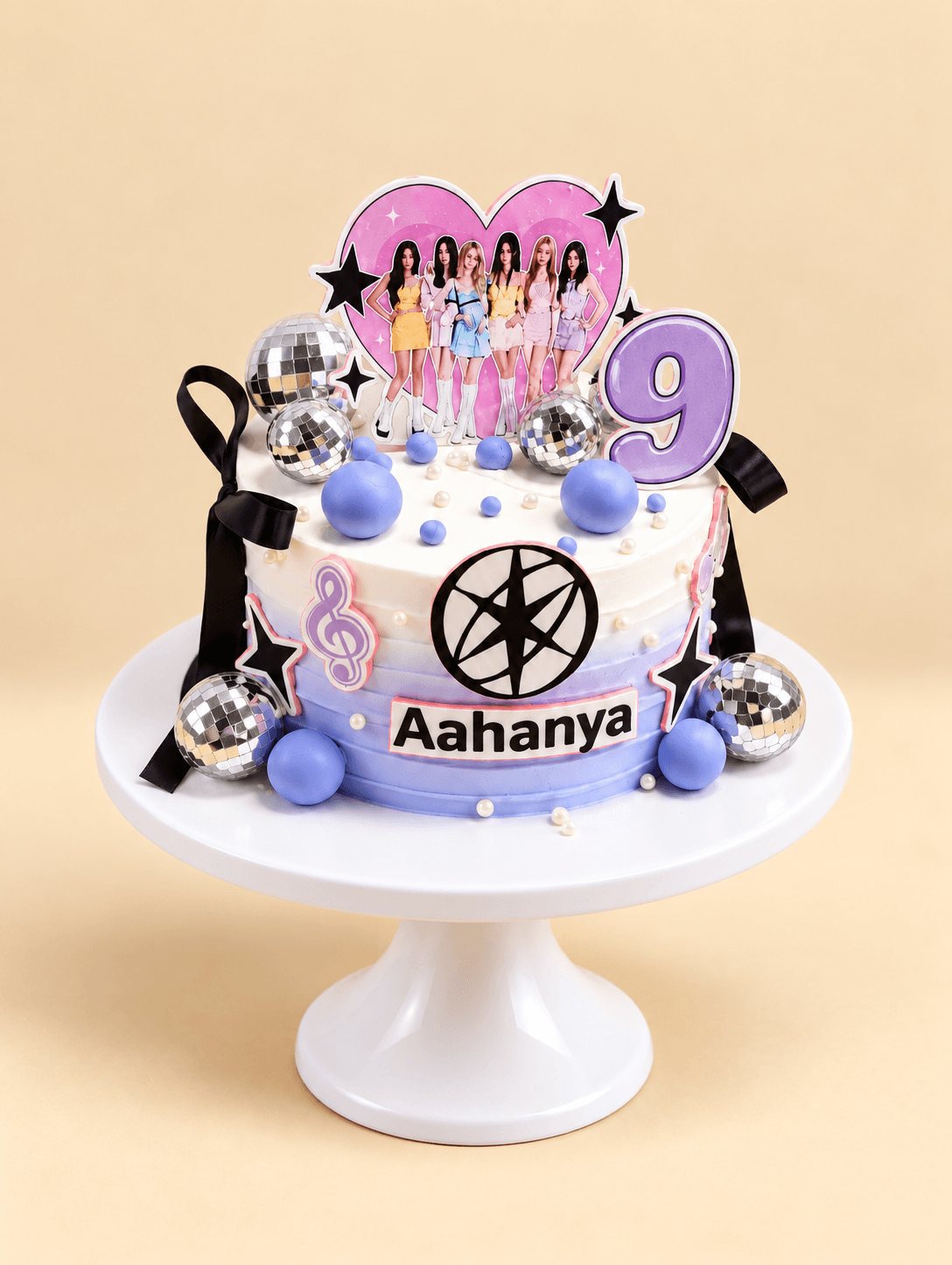 K-Pop Disco Cake