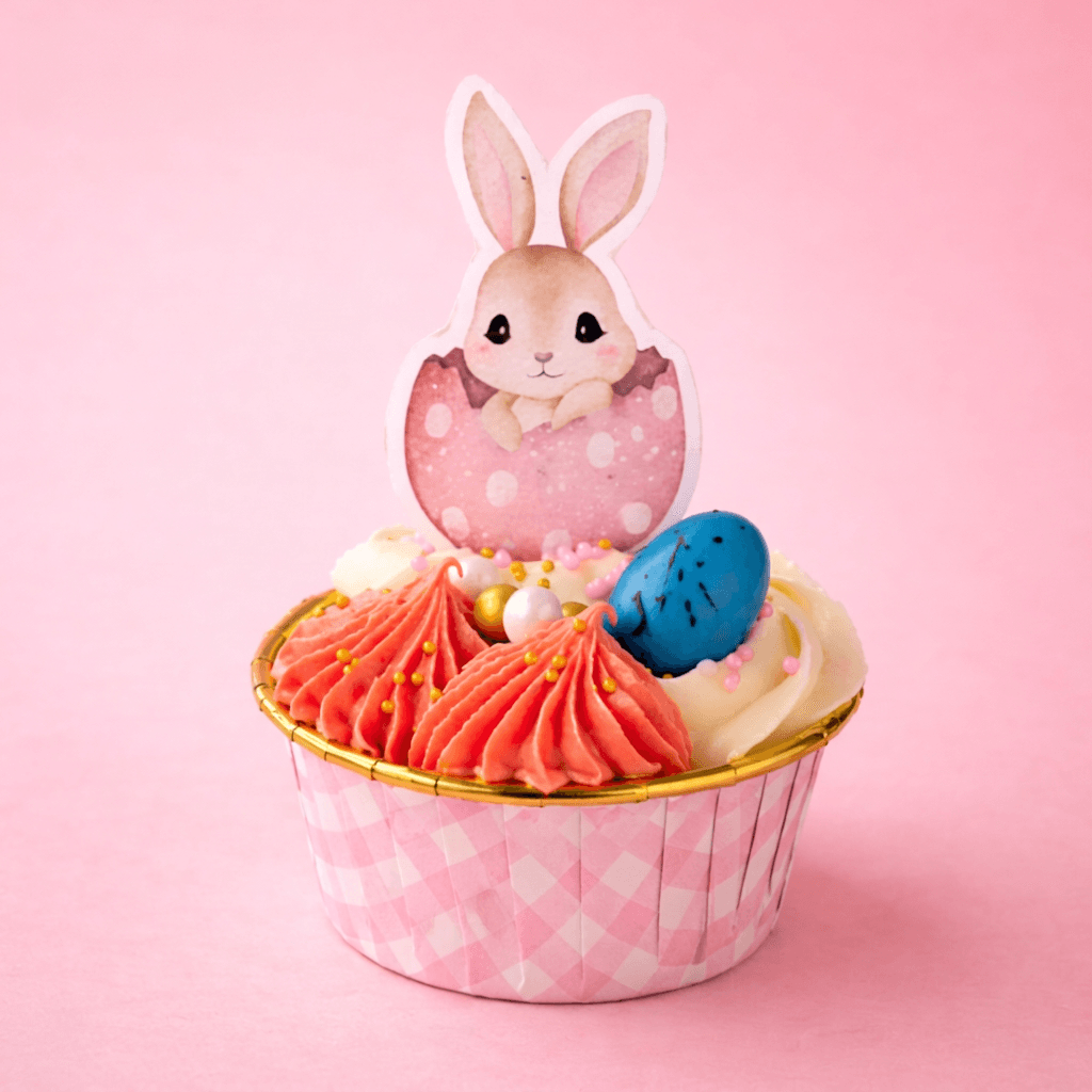 Easter Special Red Velvet Cupcake