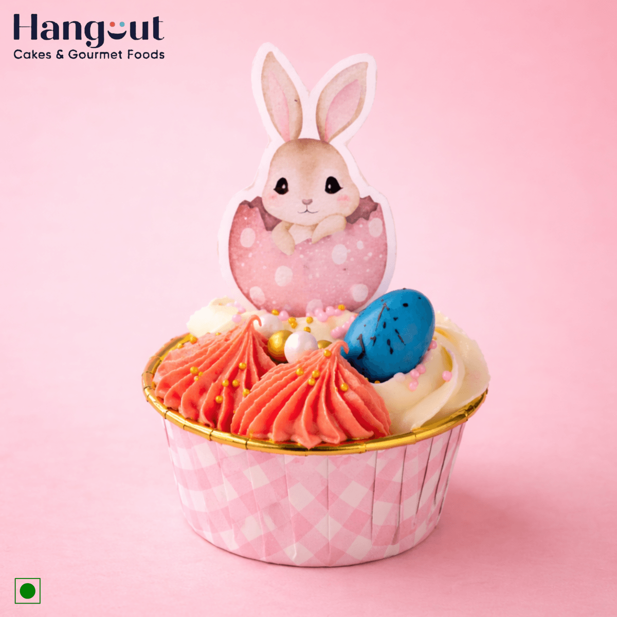 Easter Special Red Velvet Cupcake