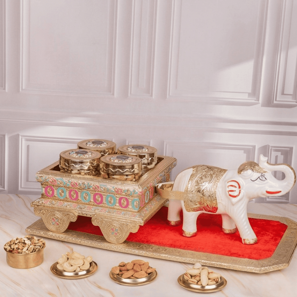 Sanskriti 4 Jars Gajraaj  Gift Hamper